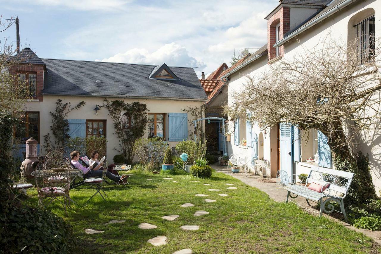 Maison D'Hotes A L'Ombre Bleue Mittainville Luaran gambar